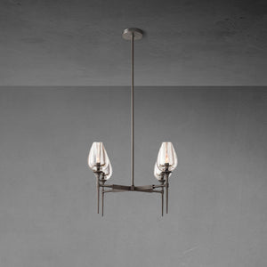 Tuilp Round Chandelier 27" - Zonesus