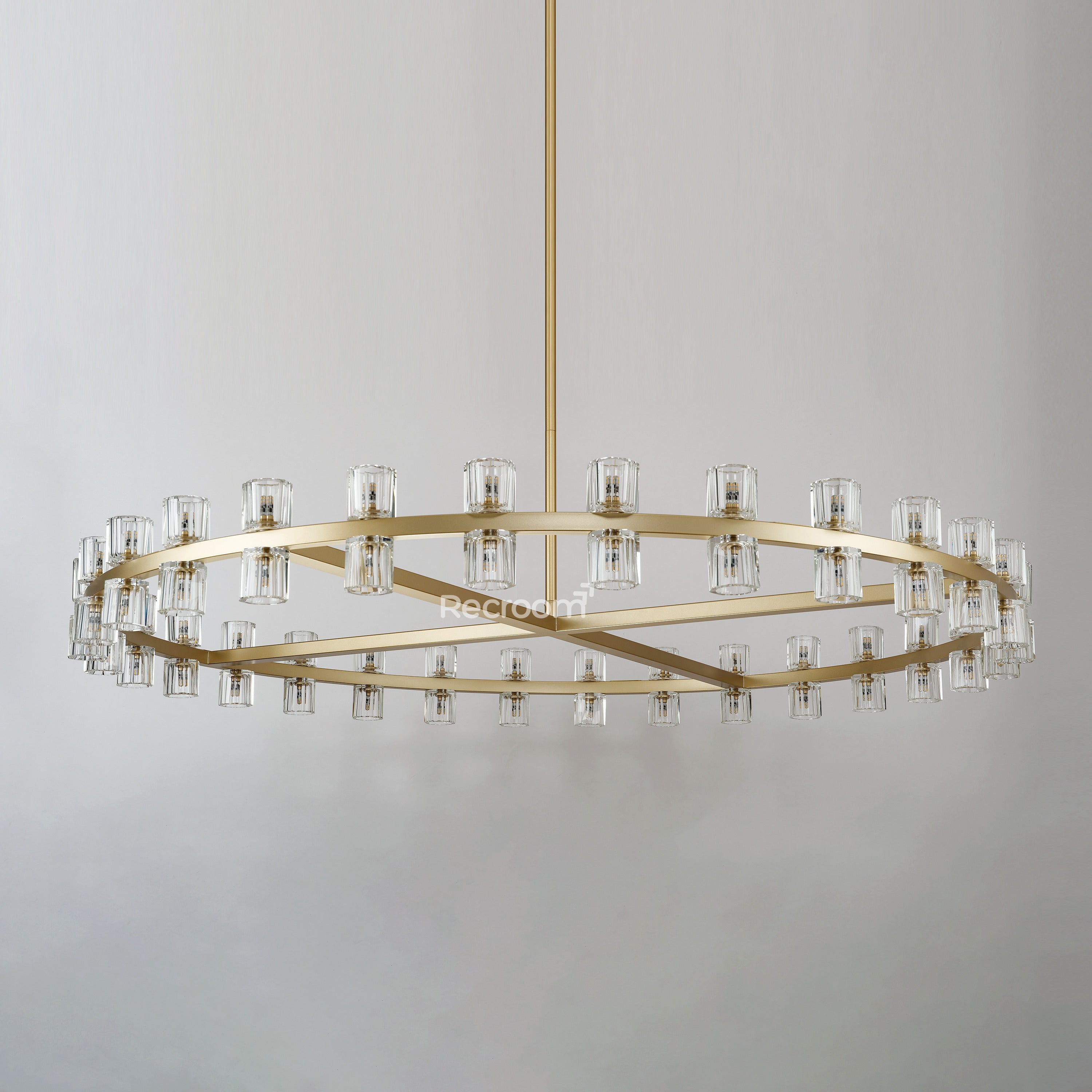 Arcachonest Round Chandelier 60" - Zonesus