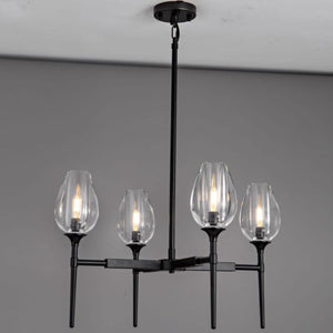Tuilp Round Chandelier 27" - Zonesus