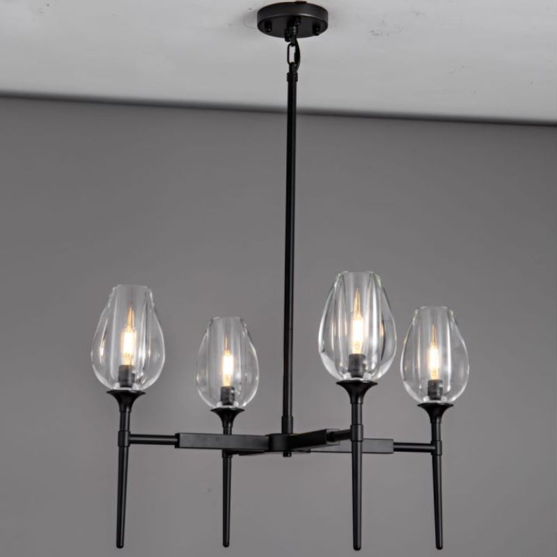 Tuilp Round Chandelier 27" - Zonesus