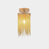 Tassel Aluminum Flushmount for House - Zonesus