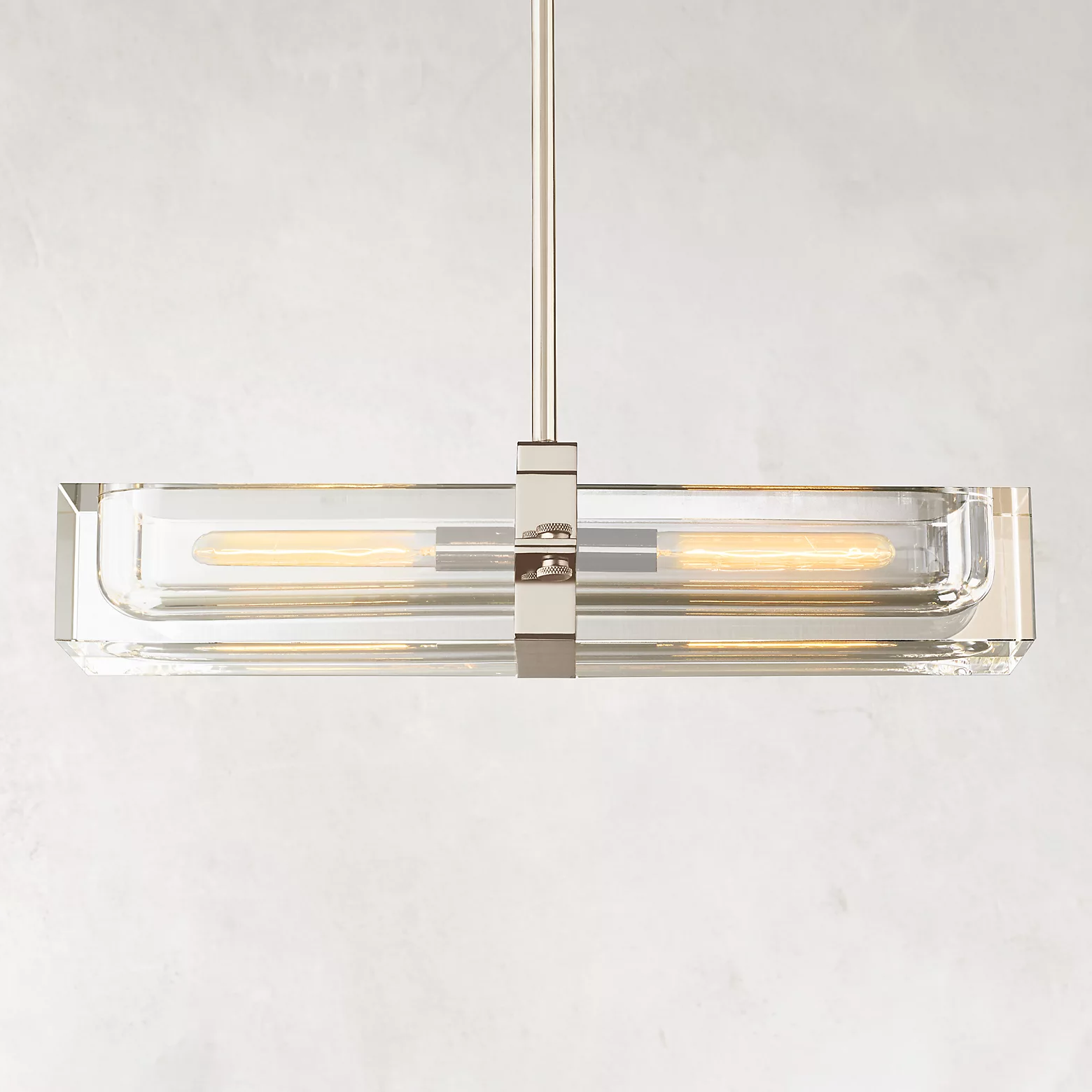 Savine Linear Chandelier 24" 2-Lights - Zonesus
