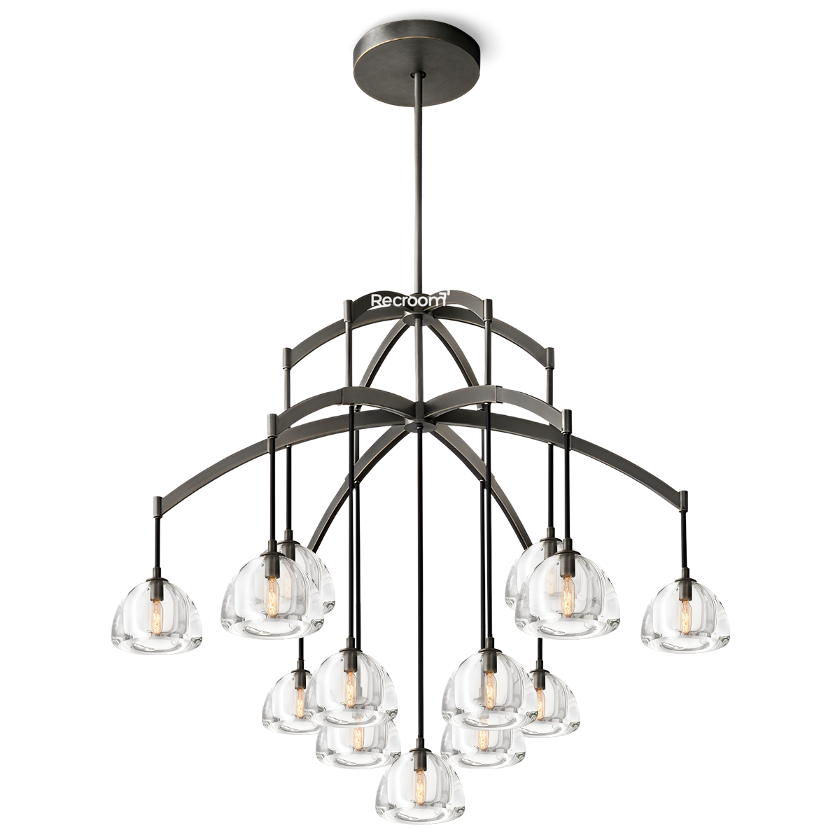 Hemisphero Round Chandelier 48" - Zonesus