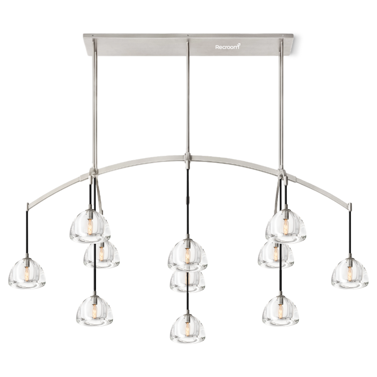 Hemisphero Linear Chandelier 72" - Zonesus