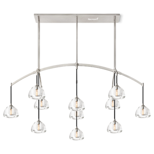 Hemisphero Linear Chandelier 72" - Zonesus