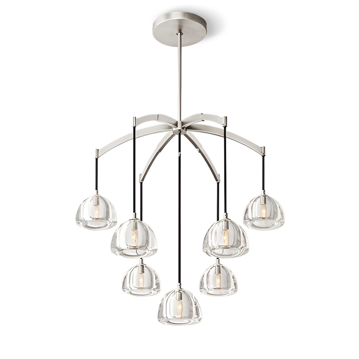 Hemisphero Round Chandelier 36" - Zonesus