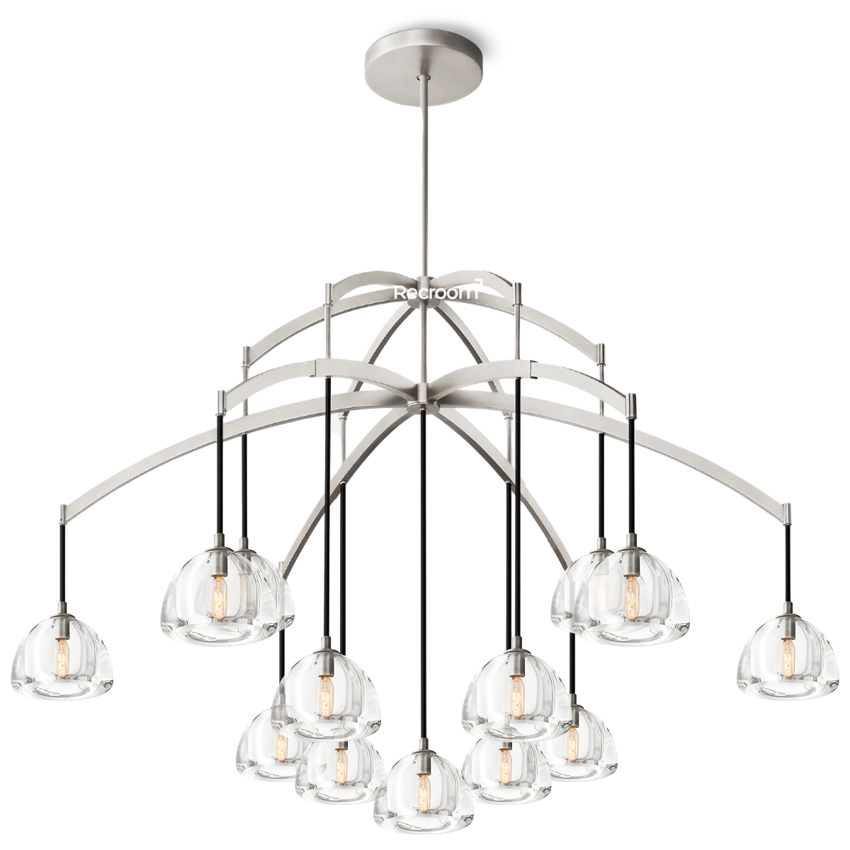 Hemisphero Round Chandelier 60" - Zonesus