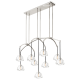 Hemisphero Linear Chandelier 54" - Zonesus