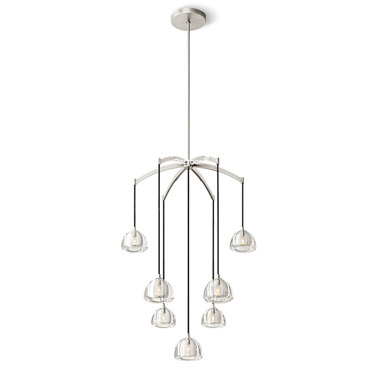 Hemisphero Round Chandelier 36" - Zonesus