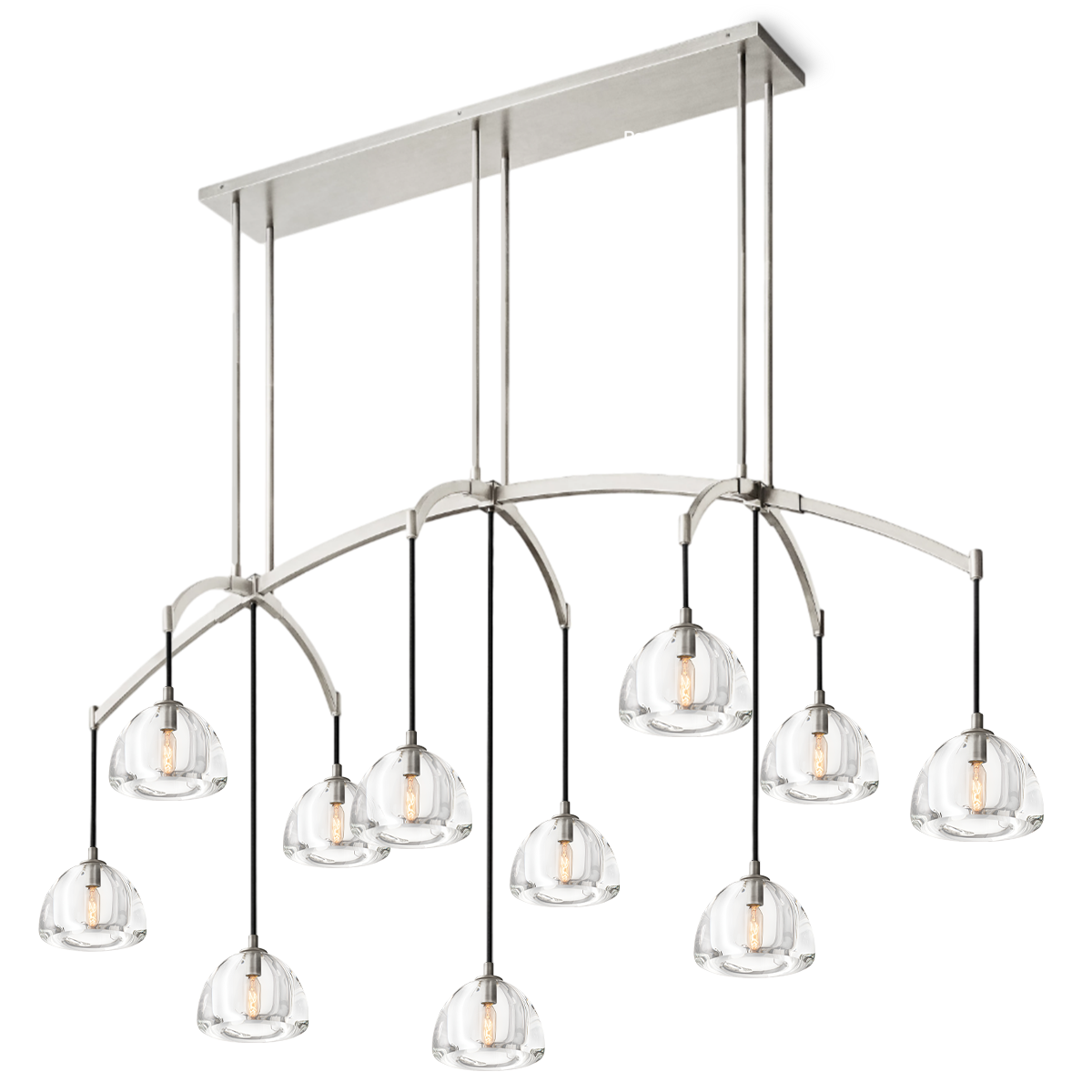 Hemisphero Linear Chandelier 72" - Zonesus