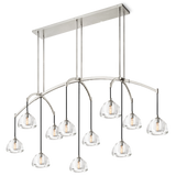 Hemisphero Linear Chandelier 72" - Zonesus