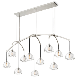 Hemisphero Linear Chandelier 72" - Zonesus