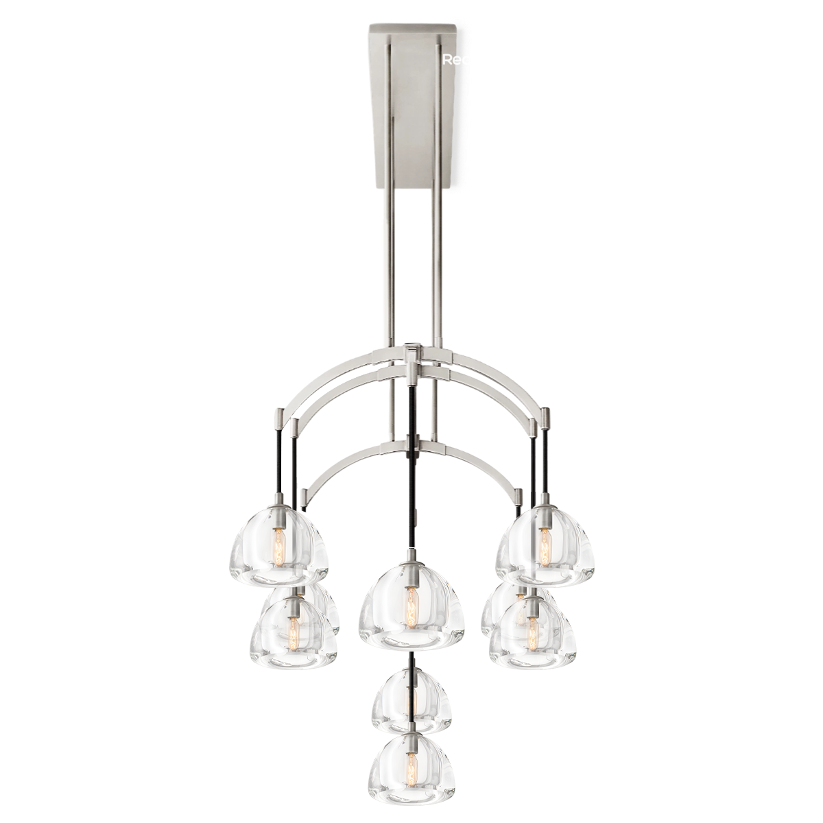 Hemisphero Linear Chandelier 54" - Zonesus