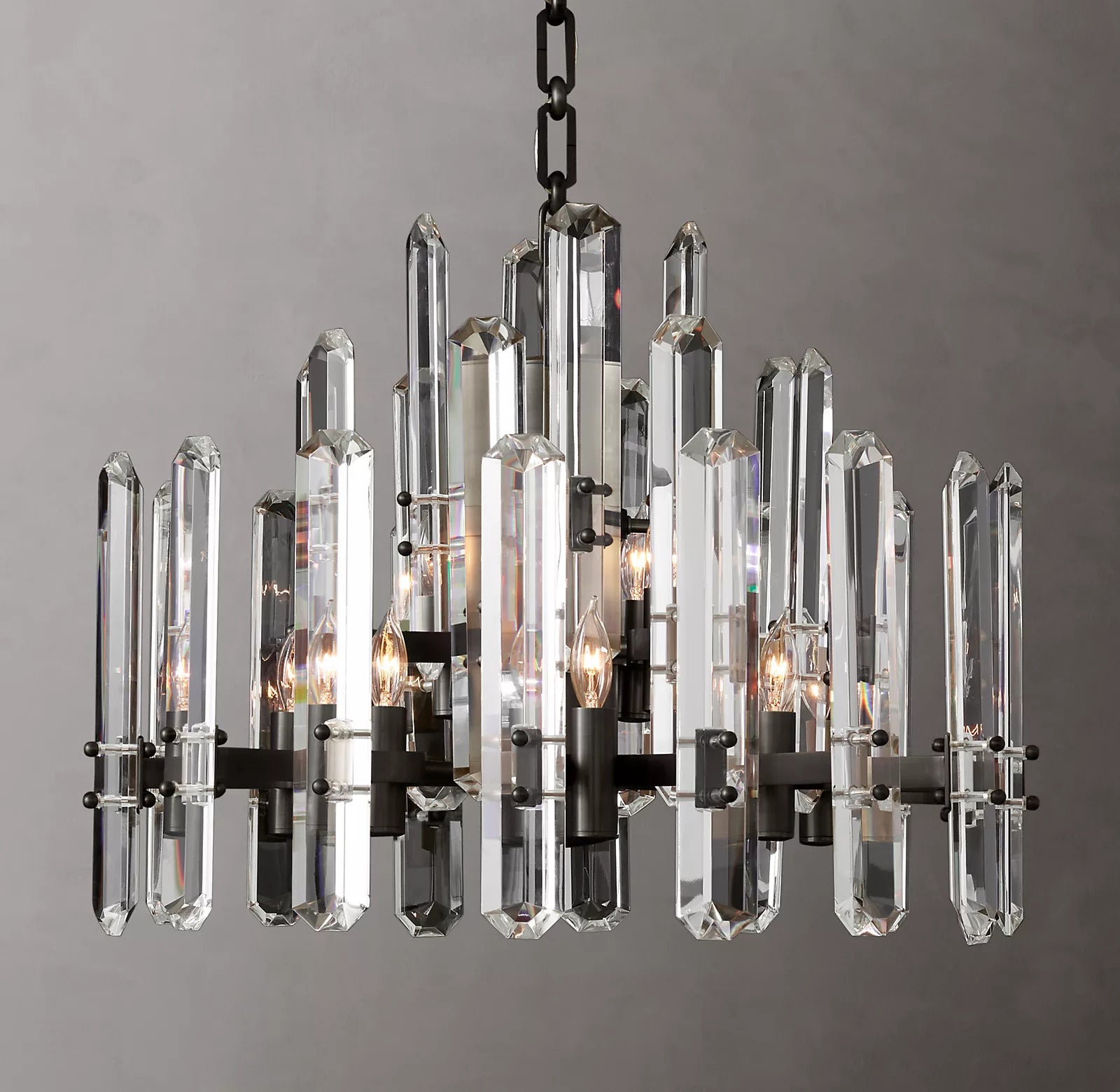 Bonington Round Chandelier 36" - Zonesus