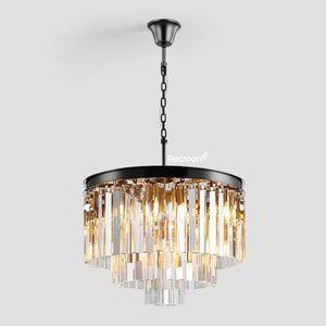 Odean Round Chandelier 20" 32" 44" Tiers - Zonesus