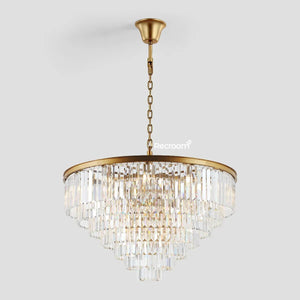 Odean Round Chandelier 20" 32" 44" Tiers - Zonesus
