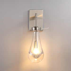Raindrop Wall Sconce 5" Rod - Zonesus