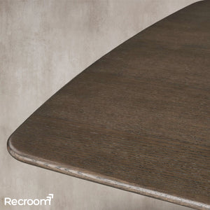 San Germani Wood Dining Table with Rennes Base - Zonesus