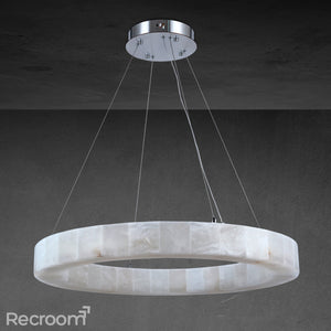 Rivager Lueur Round Chandelier 31" - Zonesus