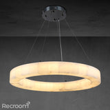 Rivager Lueur Round Chandelier 31" - Zonesus