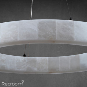 Rivager Lueur Round Chandelier 31" - Zonesus
