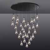Raindrop Round Chandelier 60" - Zonesus