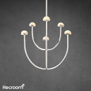 Pedra Round Chandelier 32" - Zonesus