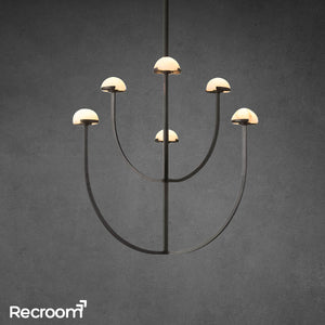Pedra Round Chandelier 32" - Zonesus