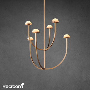 Pedra Round Chandelier 32" - Zonesus
