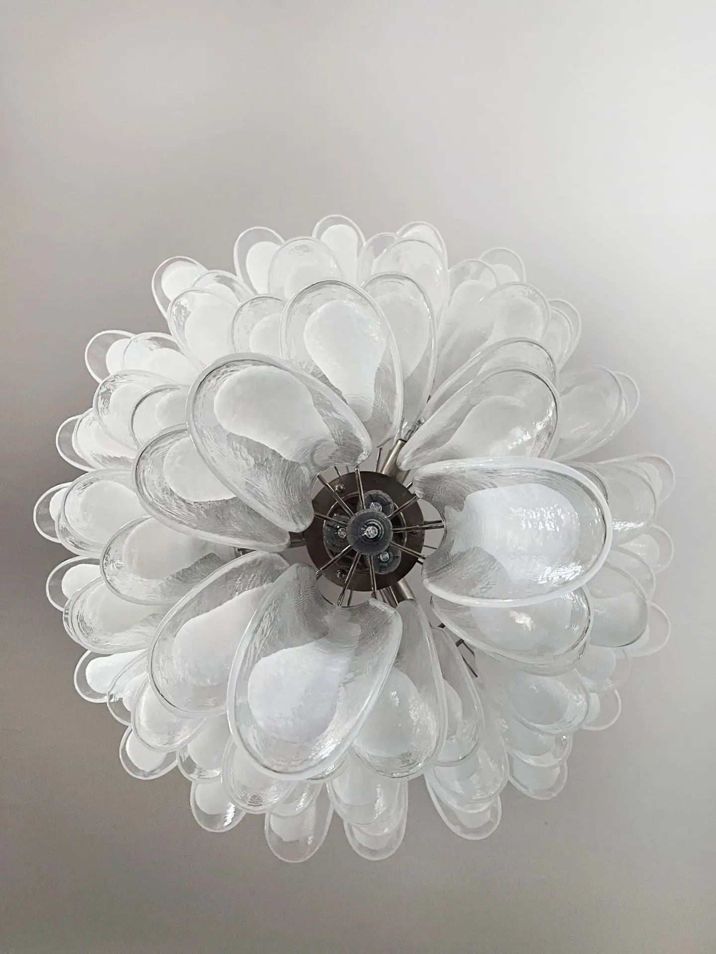 Murano Chandelier – 75 petals – Transparent - Zonesus
