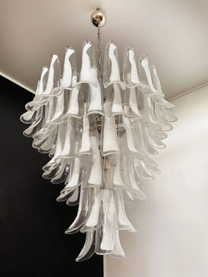Murano Chandelier – 75 petals – Transparent - Zonesus