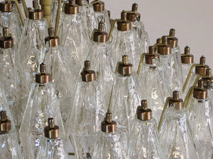 Murano Chandelier – 140 glasses – Transparent - Zonesus