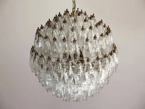 Murano Chandelier – 140 glasses – Transparent - Zonesus
