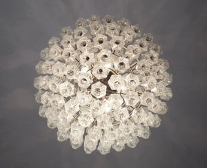 Murano Chandelier – 140 glasses – Transparent - Zonesus