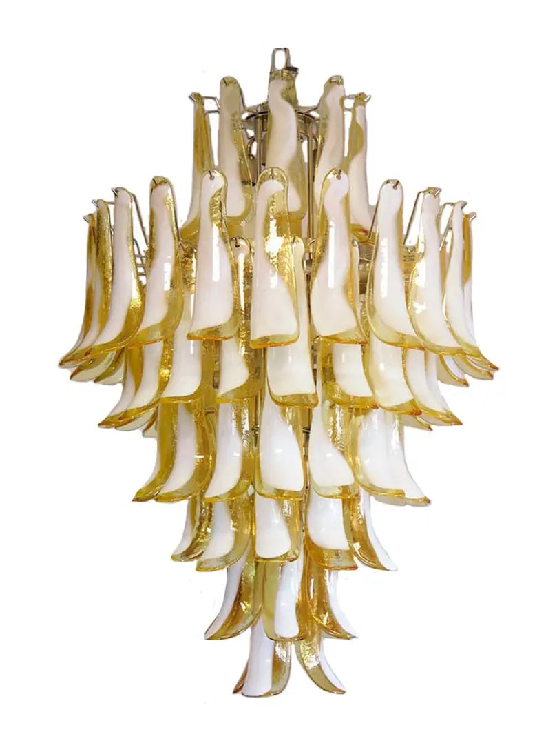Murano Chandelier – 85 petals – Caramel - Zonesus
