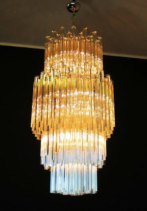 Murano Chandelier – 242 prisms – Transparent - Zonesus