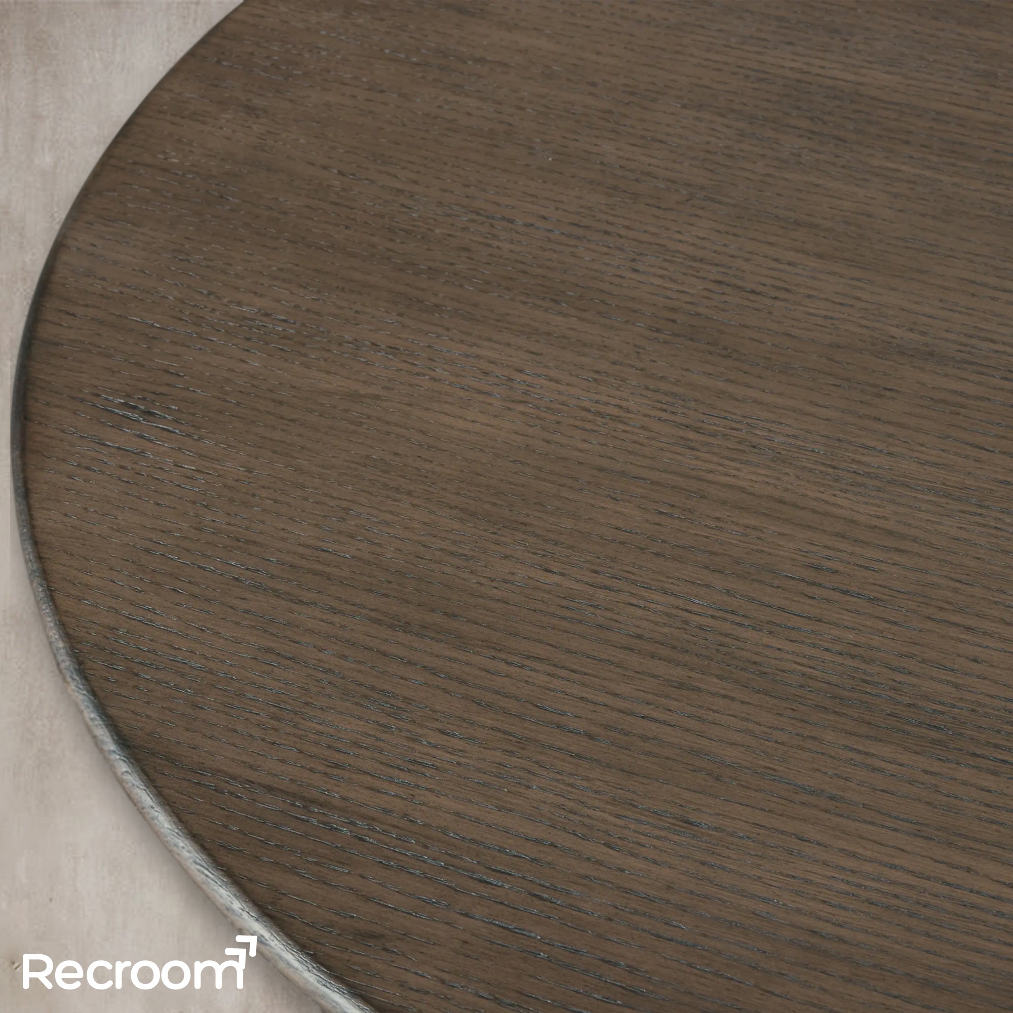 San Germani Round Wood Coffee Table with Rennes Base - Zonesus