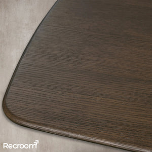 San Germani Wood Coffee Table with Clement Base - Zonesus