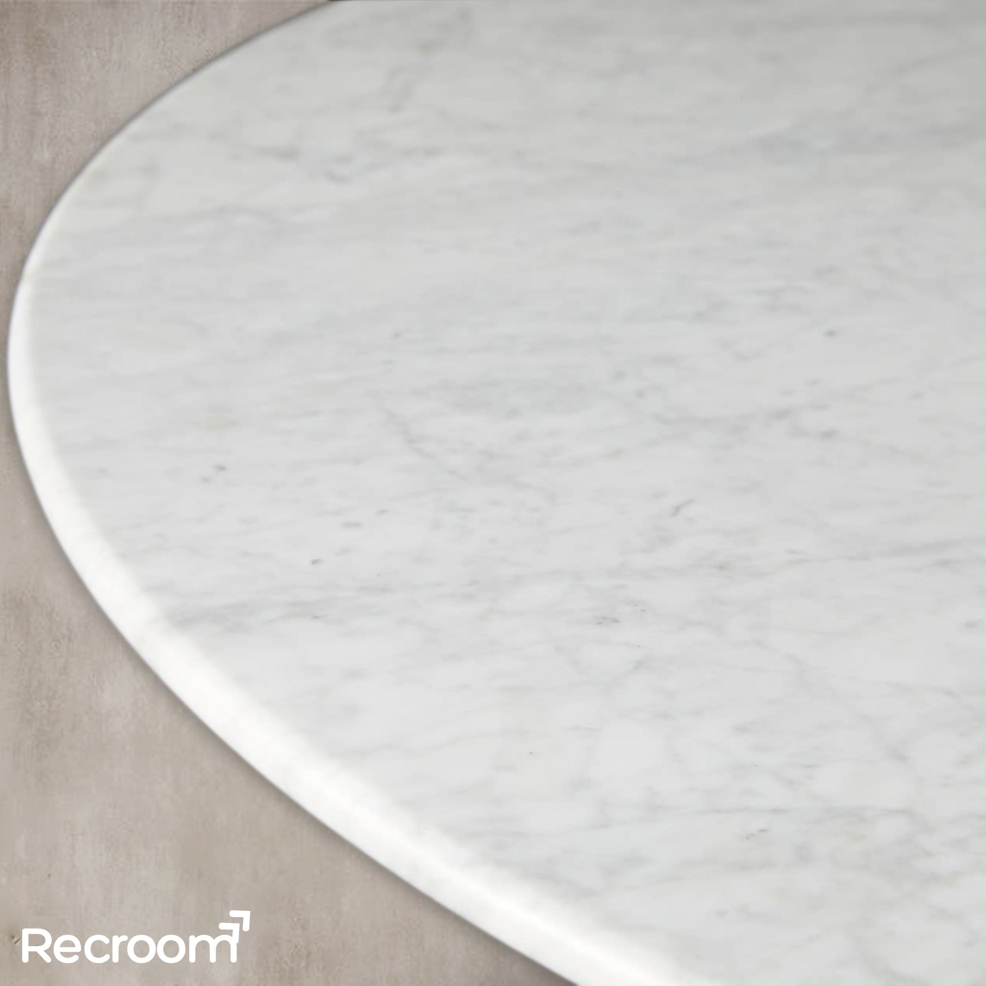 San Germani Round Stone Coffee Table with Dauphine Base - Zonesus