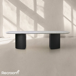 San Germani Stone Coffee Table with Dauphine Base - Zonesus