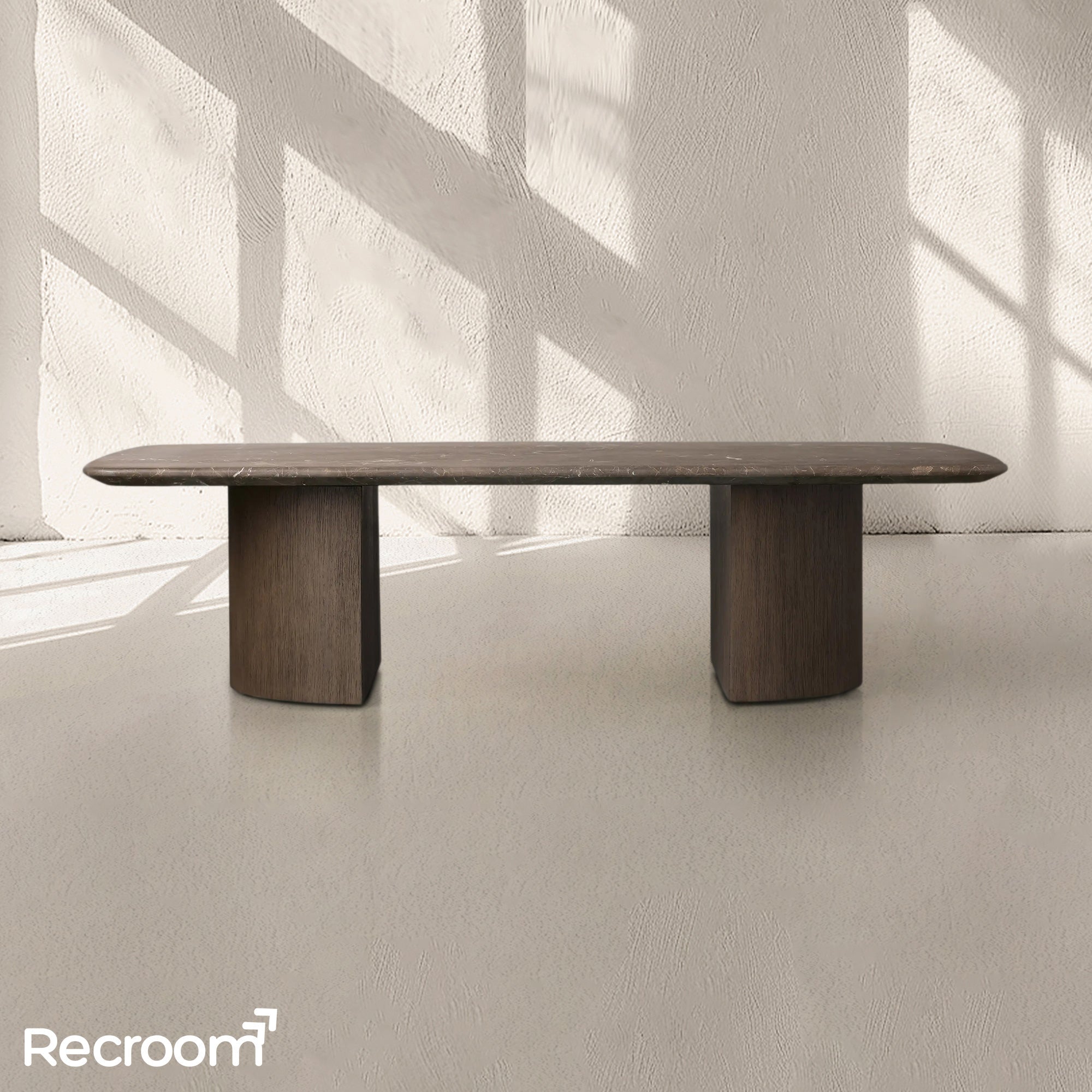 San Germani Stone Coffee Table with Dauphine Base - Zonesus