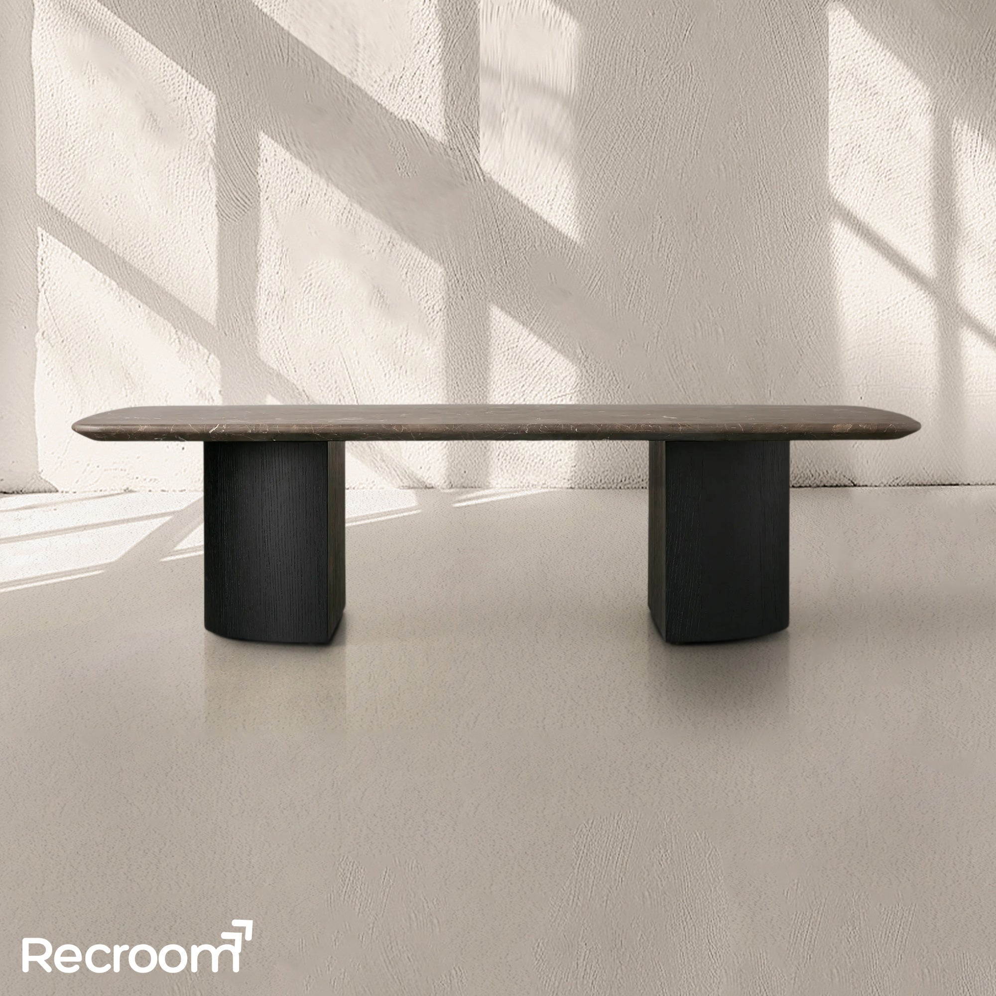 San Germani Stone Coffee Table with Dauphine Base - Zonesus