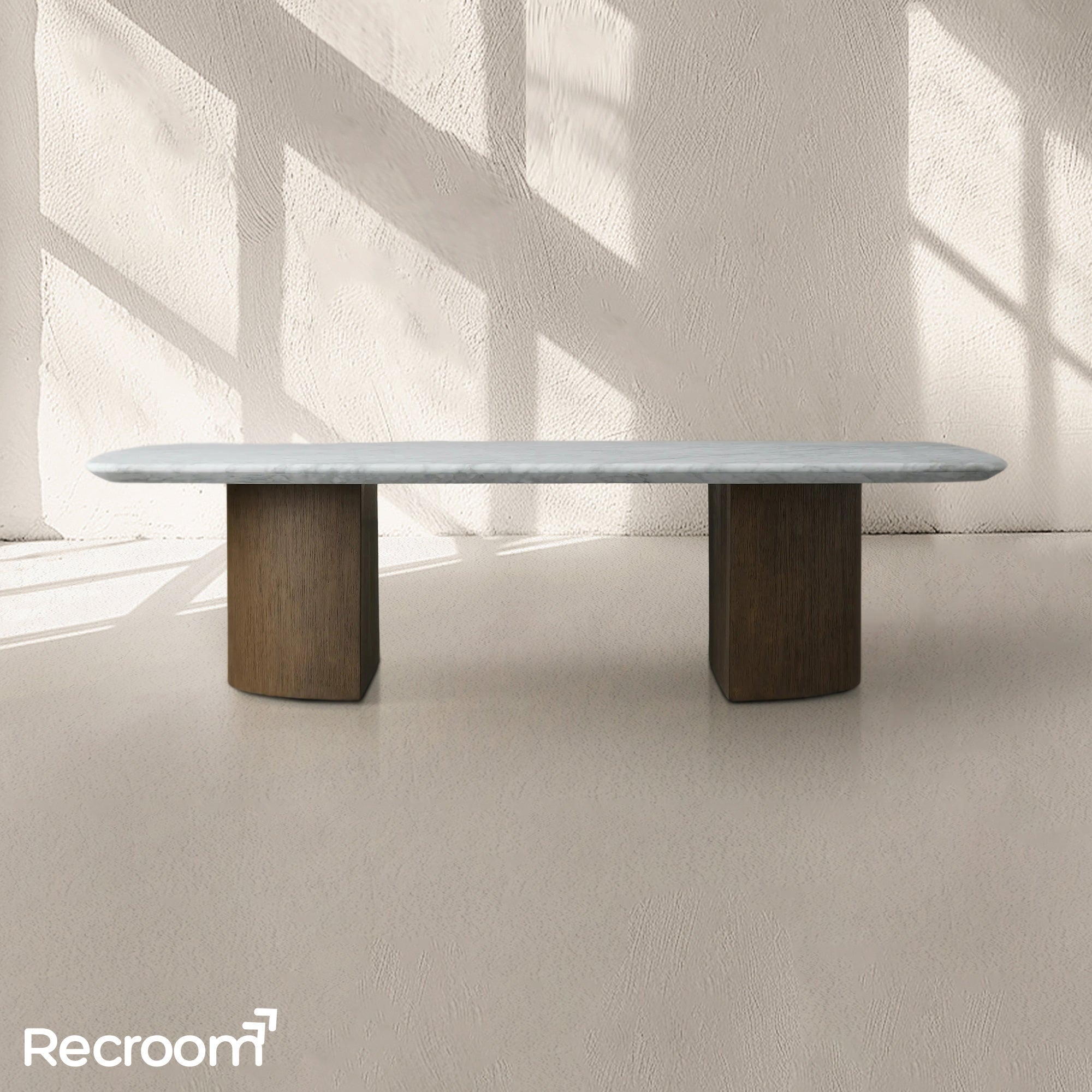 San Germani Stone Coffee Table with Dauphine Base - Zonesus