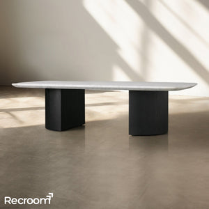 San Germani Stone Coffee Table with Dauphine Base - Zonesus