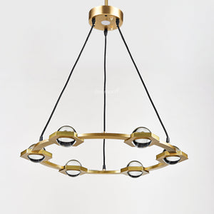Eclitant Round Chandelier 36" - Zonesus