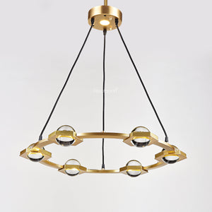 Eclitant Round Chandelier 36" - Zonesus