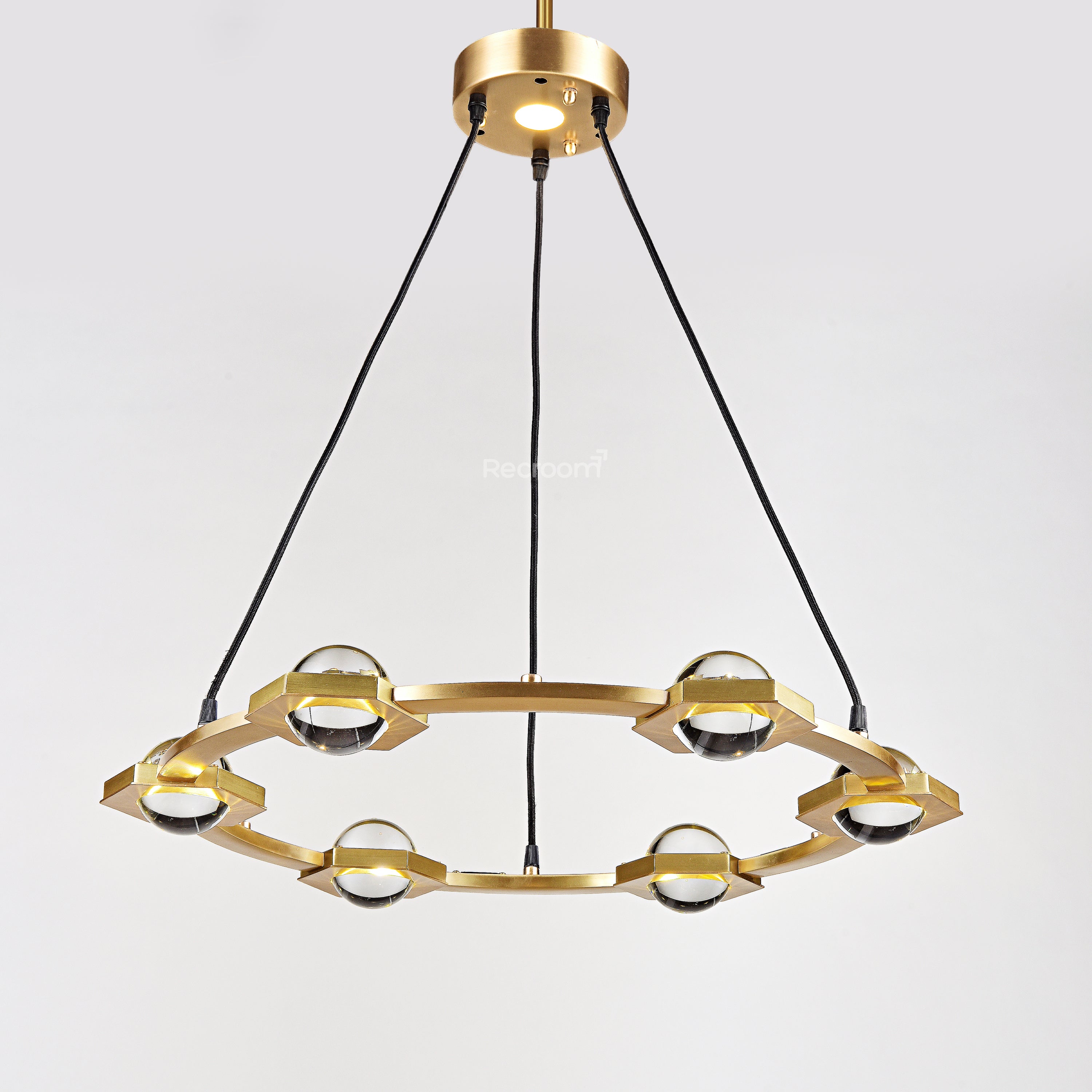 Eclitant Round Chandelier 36" - Zonesus