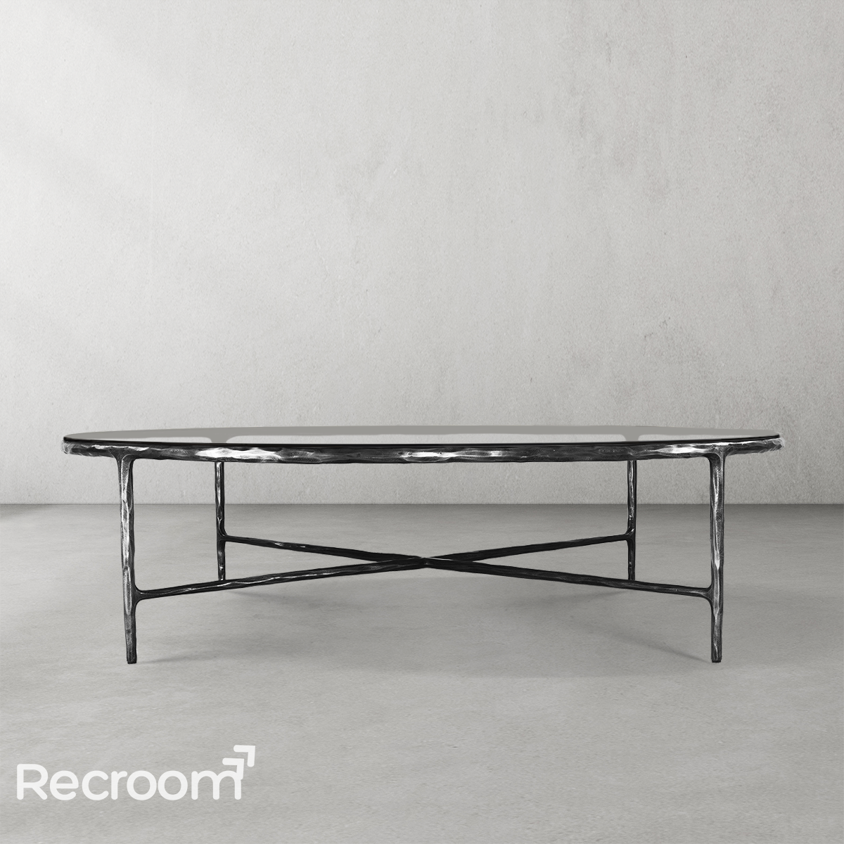 Thaddeo GLASS Round Coffee Table - Zonesus