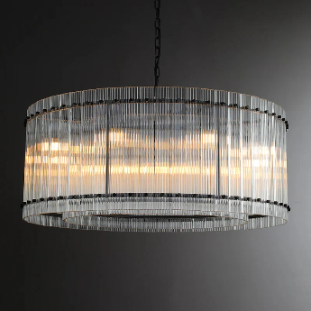 San Marcon Round Chandelier 22" 37" 48" 60" - Zonesus