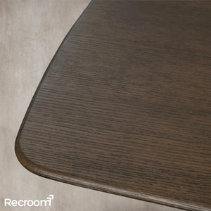San Germani Wood Coffee Table with Dauphine Base - Zonesus